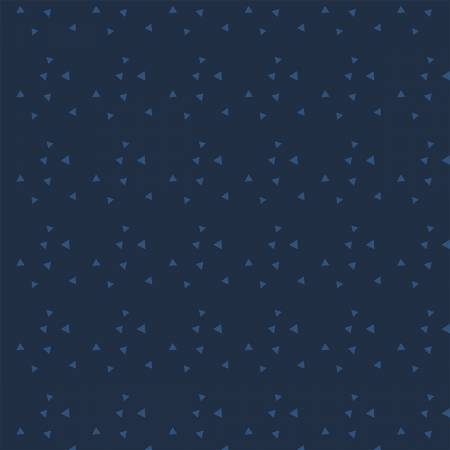 WL Navy on Navy Tossed Triangles 1817-444
