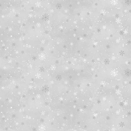 WL Nose to Nose 39686 919 Grey Snowflakes