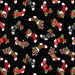 WL Baby It's Gnomes Out Black Stocking Toss