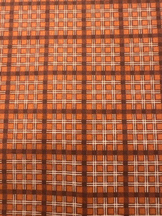AN Autumn Woods Plaid Orange