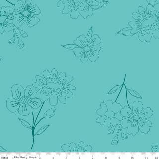 Spring's in Town - Peacock - 108" 3-Yard Package