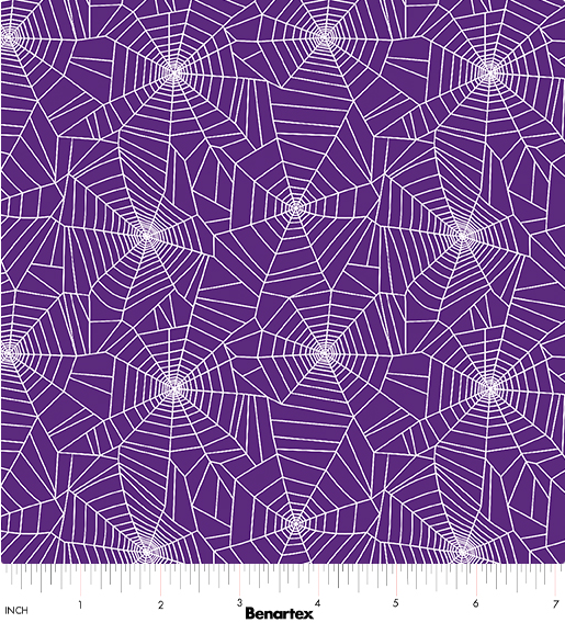 BE Ghostly Cobwebs Purple