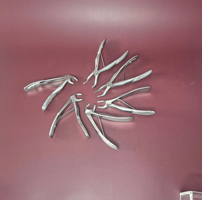 Tooth Extraction Forcep Set Pediatric (Custom 6)