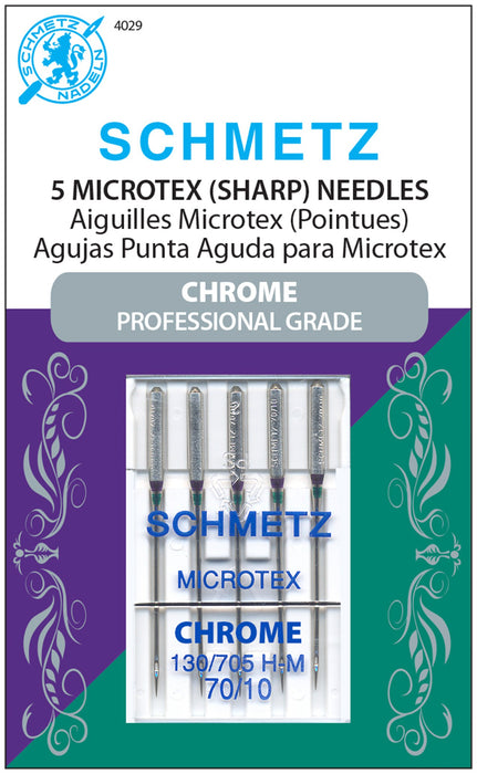 Schmetz Microtex 70/10 100pk