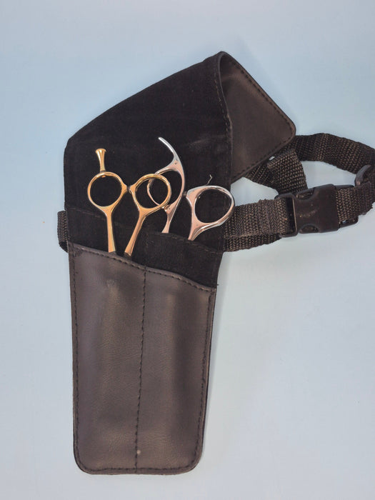 Leather Holster With Belt (4 Slots) from USA