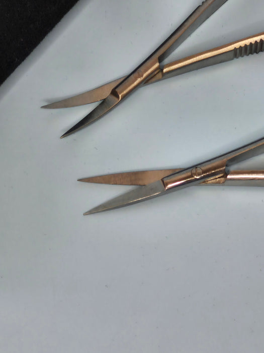 Spring Action Scissors 4.5" (set of 2)