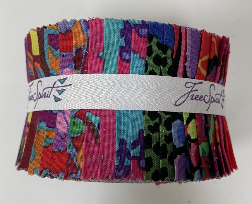 FS Kaffe Fassett Jelly Roll Dark