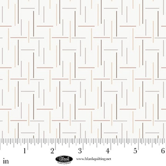 White Lines Sugar Dreams Cotton 44"/45" Fabric Per Yard