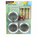 Curtain Grommet Large Silver 1-9/16in 8ct