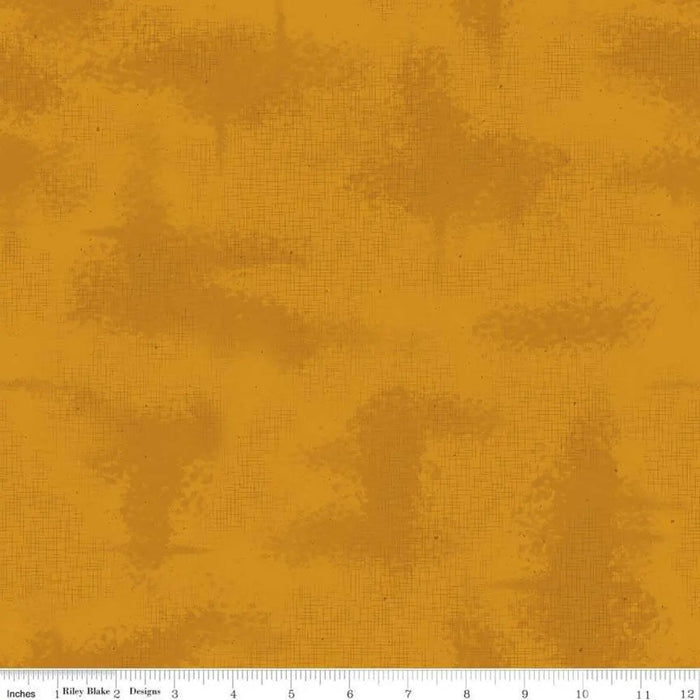 Orange Shabby Butterscotch Cotton 43"/44" Fabric Per Yard