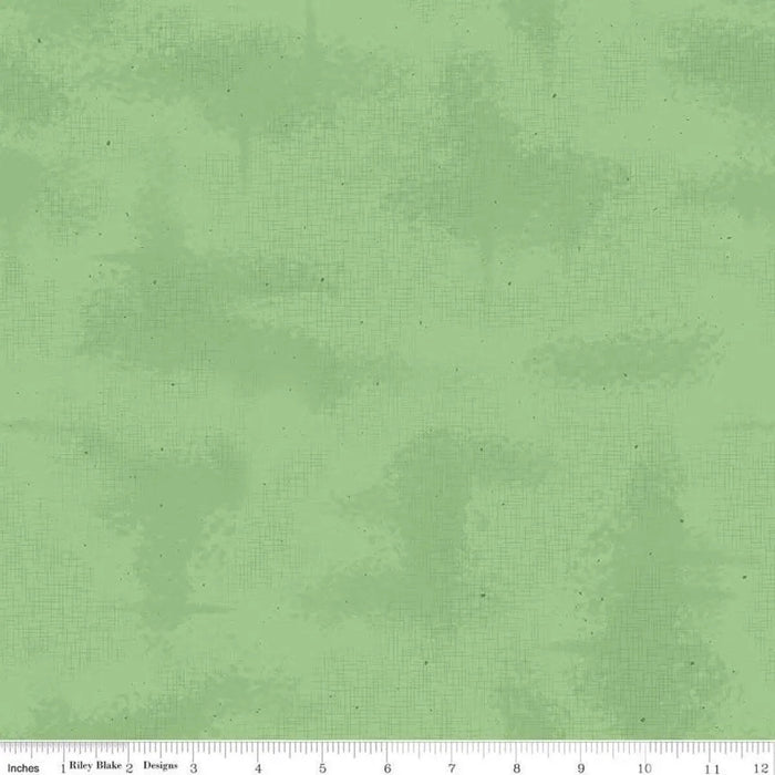 Green Shabby Cotton 43"/44" Fabric Per Yard