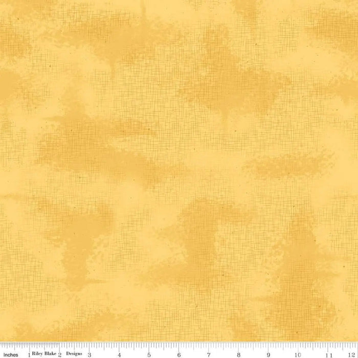 Yellow Shabby Maize Cotton 43"/44" Fabric Per Yard