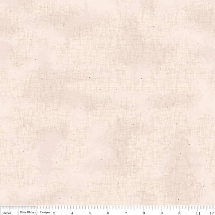 Cream Shabby Latte Cotton 43"/44" Fabric Per Yard