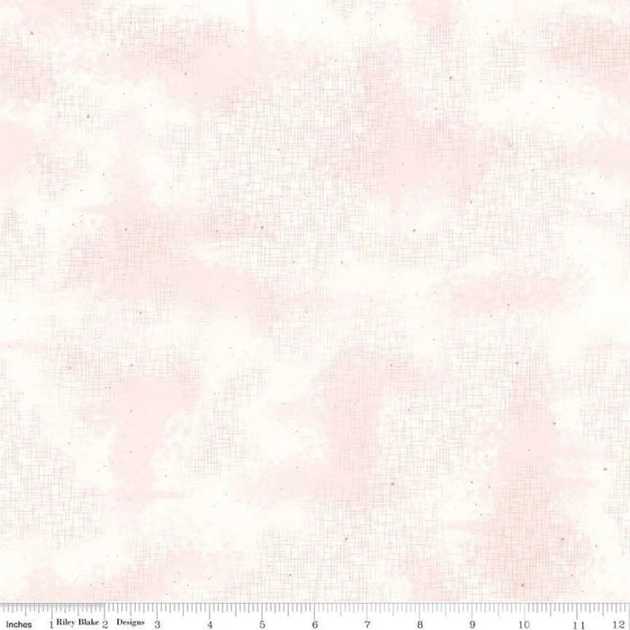 Pink Shabby Coral Cloud Cotton 43"/44" Fabric Per Yard