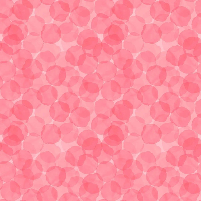 Pink Lemonade Juicy Tonal Trio Cotton 44"/45" Fabric Per Yard