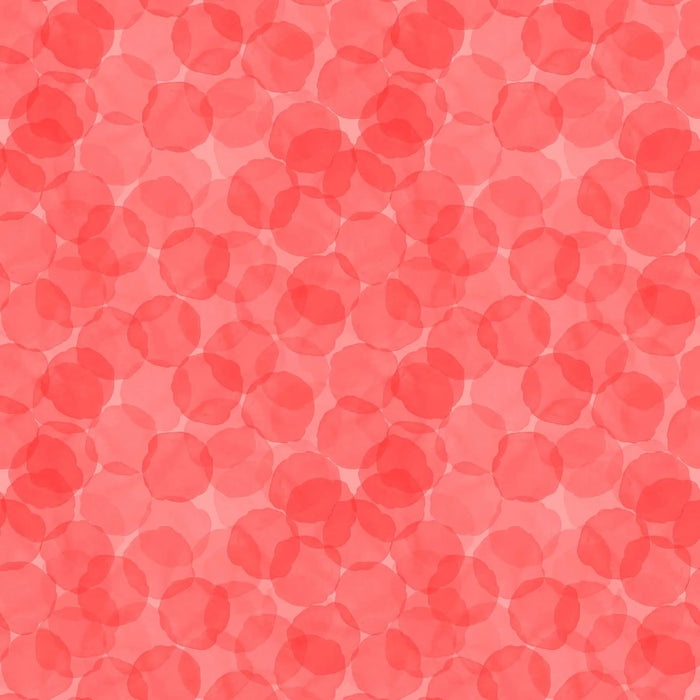 Red Cherry Juicy Tonal Trio Cotton 44"/45" Fabric Per Yard