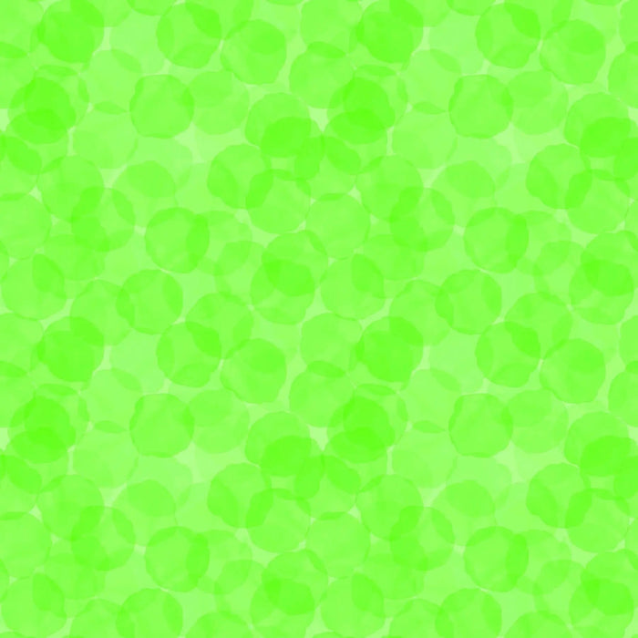 Green Chlorophyll Juicy Tonal Trio Cotton 44"/45" Fabric Per Yard