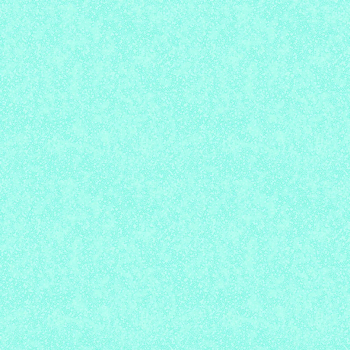 Blue Aquamarine Ditsy Tonal Trio Cotton 44"/45" Fabric Per Yard