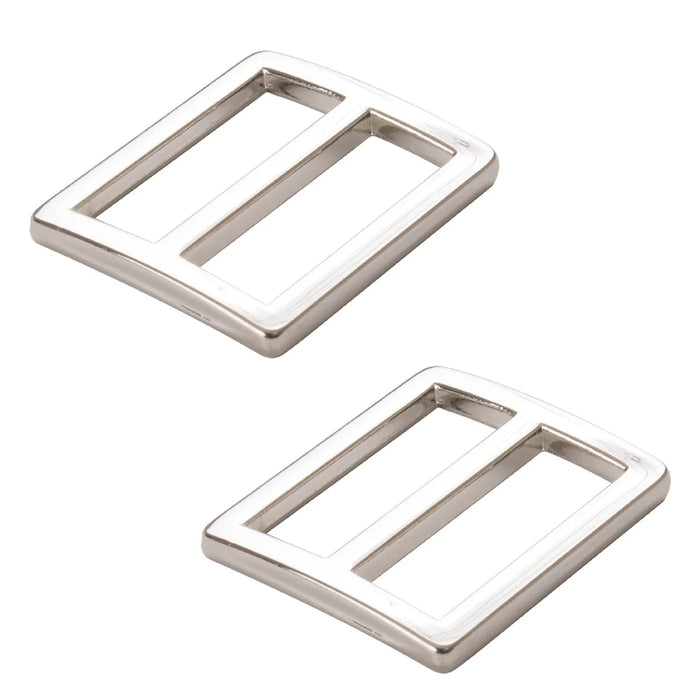byAnnie Slider Flat Widemouth 1in Nickel Set of Two