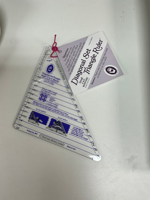 Marti Michell Diagonal Set Triangle Ruler -Small