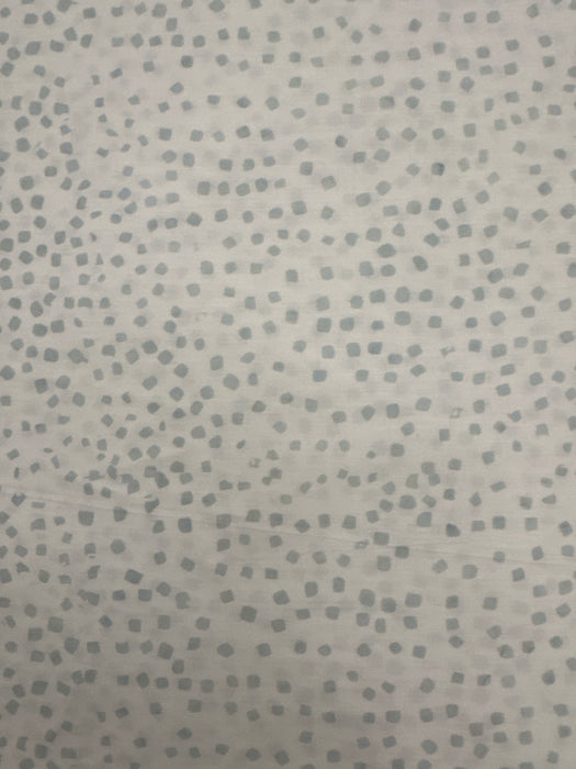 AN Light Blue Dots on White