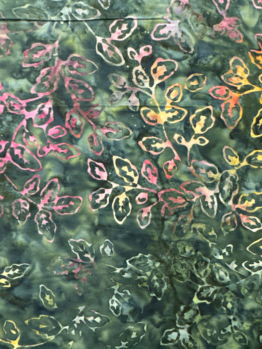 TT Sherbet Leaves on Forest Green