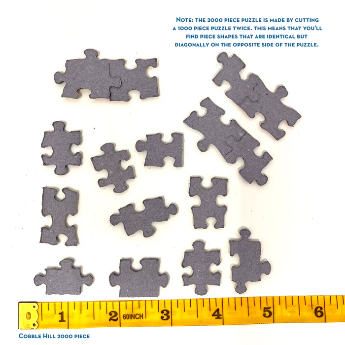 Four Square Quilt Blocks Jigsaw Puzzle (2000 Pieces)