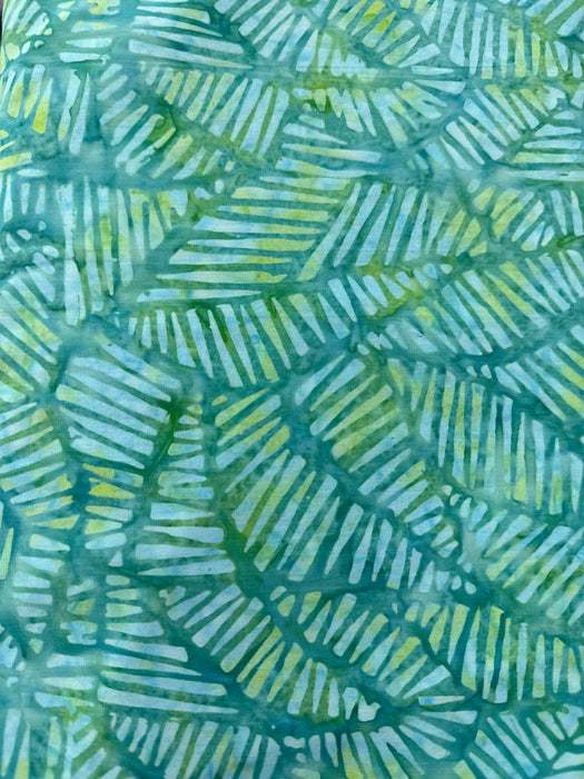 WL Palm Leaves Aqua