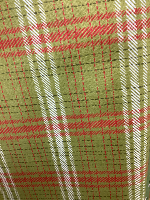 PBS Green Plaid Happy Howlidays