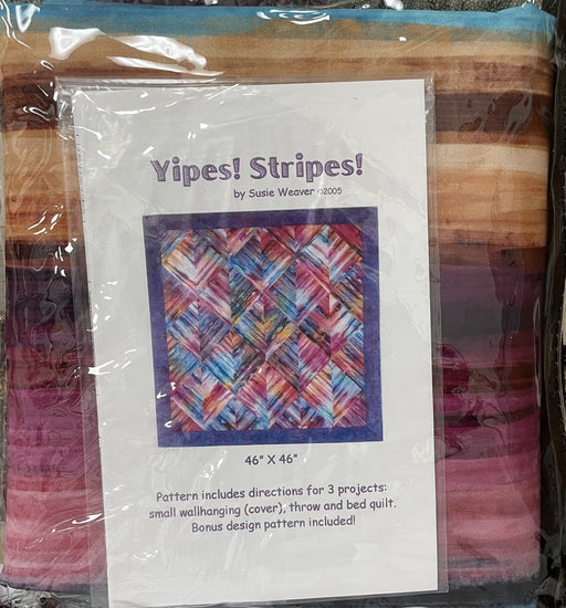Yipes!  Stripes! Kit-THROW SIZE