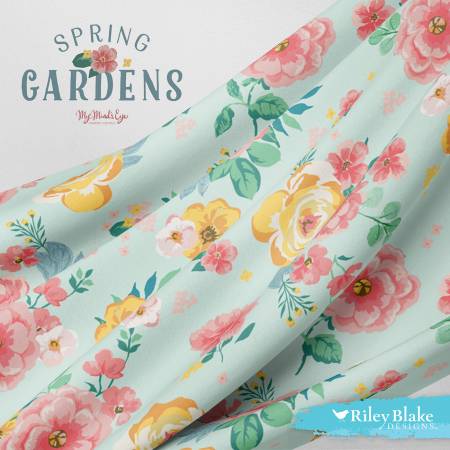 RB Spring Gardens 5in Squares 42pcs/bundle