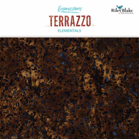 RB Batiks Elementals Terrazzo Rocky Mountain 5in Squares D 42pcs