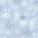 WD Blue Snowflakes 108in Wide Back