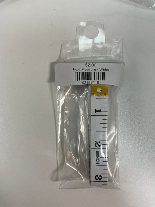 Tape Measure - White