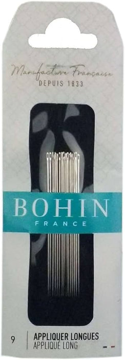 Bohin Applique Long Needle Size 9