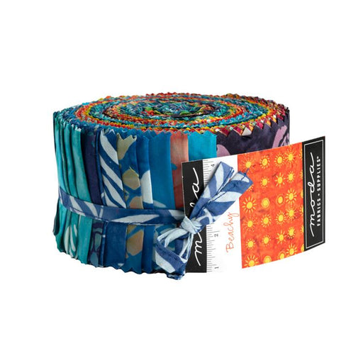 MO Beachy Batiks Jelly Roll