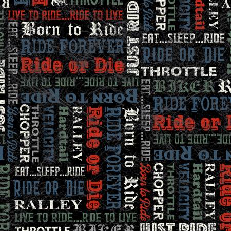 WD Born To Ride 52243 3 Black