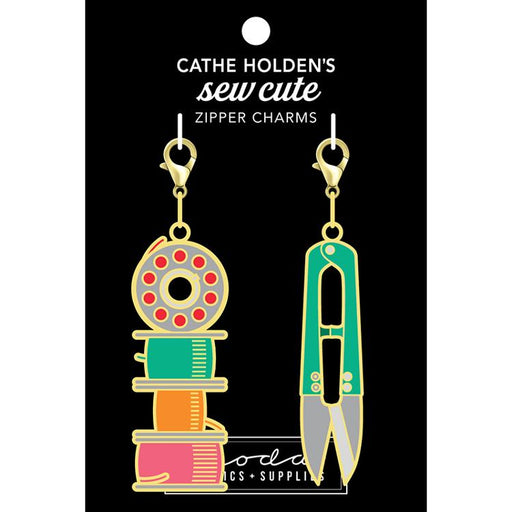 MO Bobbin Zipper Pulls 2ct CH109 Moda #1