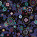 WD Winter Medallion 108in Black