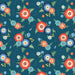  WD Clover and Dot Dahlia Bouquets Dark Blue