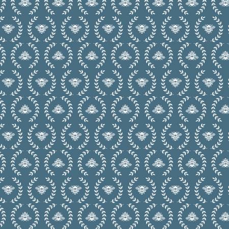 WD- Clover and Dot Denim Bee