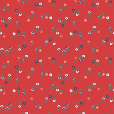 WD-Clover and Dot-Posies-Red