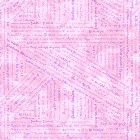 WD Goodness Gracious Cotton Candy Collaged Phrases