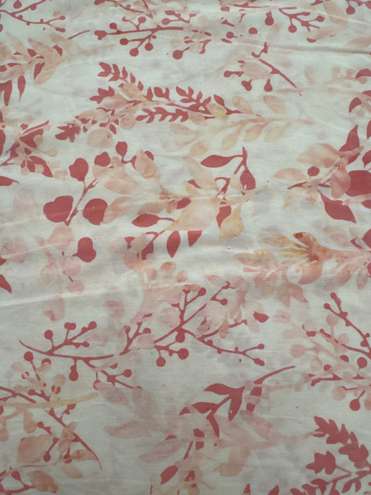 HO Floral Leaves on Pink