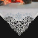 Freestanding Winter Tablecloth & Napkin corners