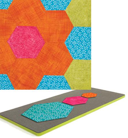 AccuQuilt GO! Die Hexagon-1"/1.5"/2.5" 