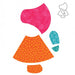 Accuquilt Die 55061 Sunbonnet Sue
