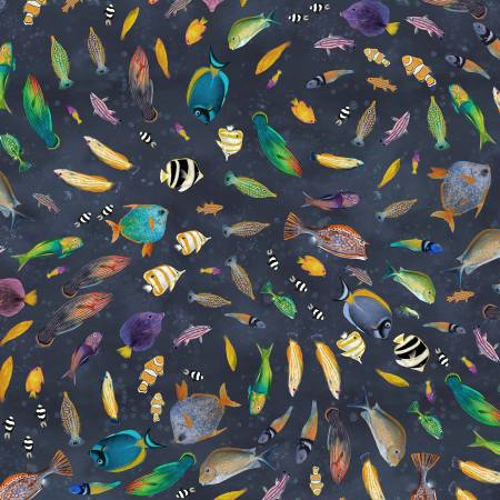 WD Deep Blue Shoal of Fish