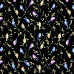 WD Serafina Black Festive Flock