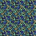 WD Serafina Black/Blue Sparkle